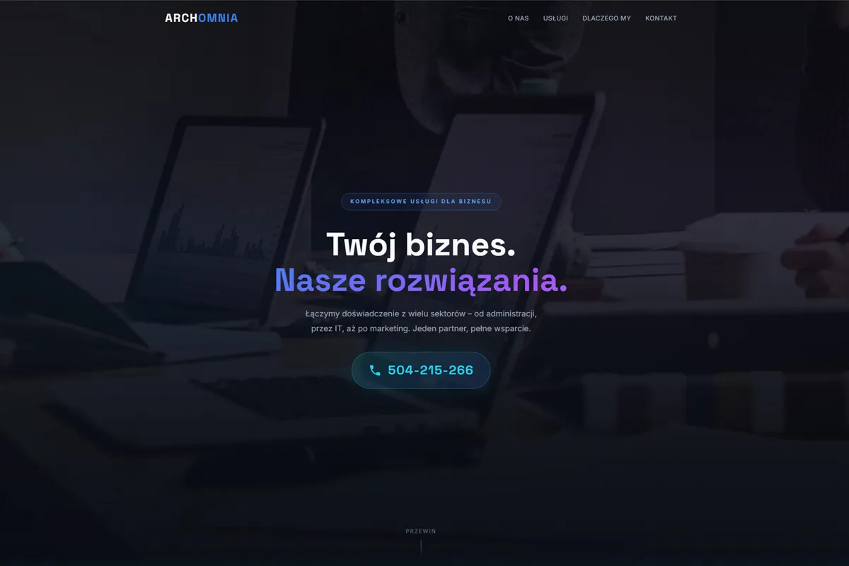 ARCHOMNIA - Kompleksowe Usługi dla Biznesu