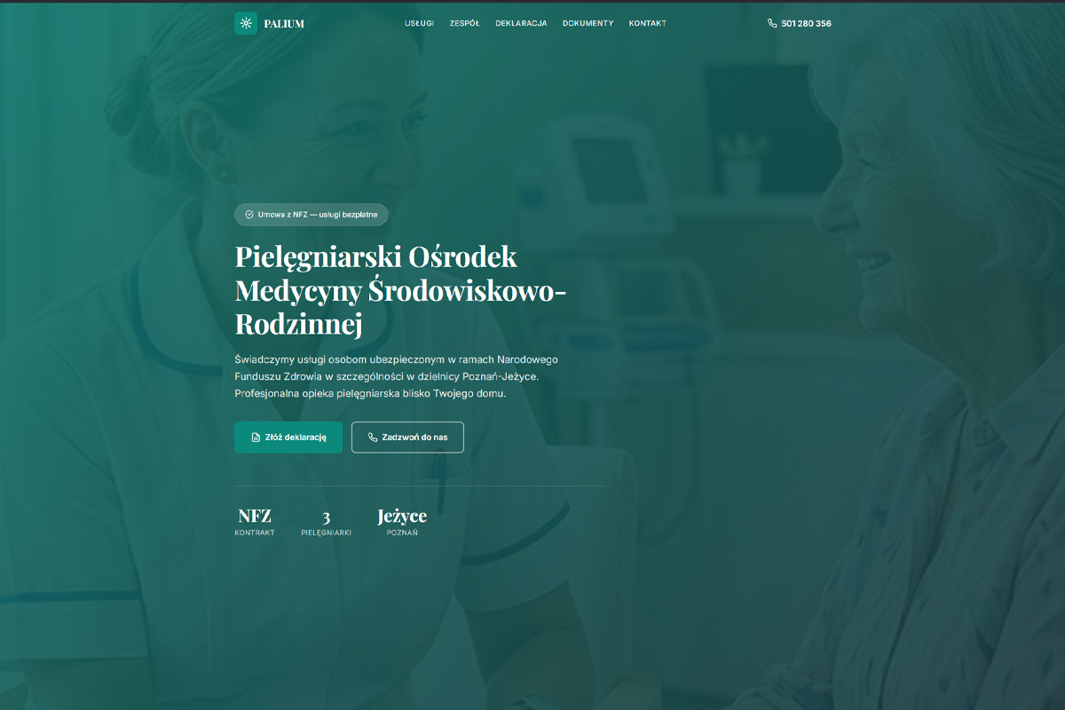 PALIUM — Pielęgniarski Ośrodek Medycyny Środowiskowo-Rodzinnej