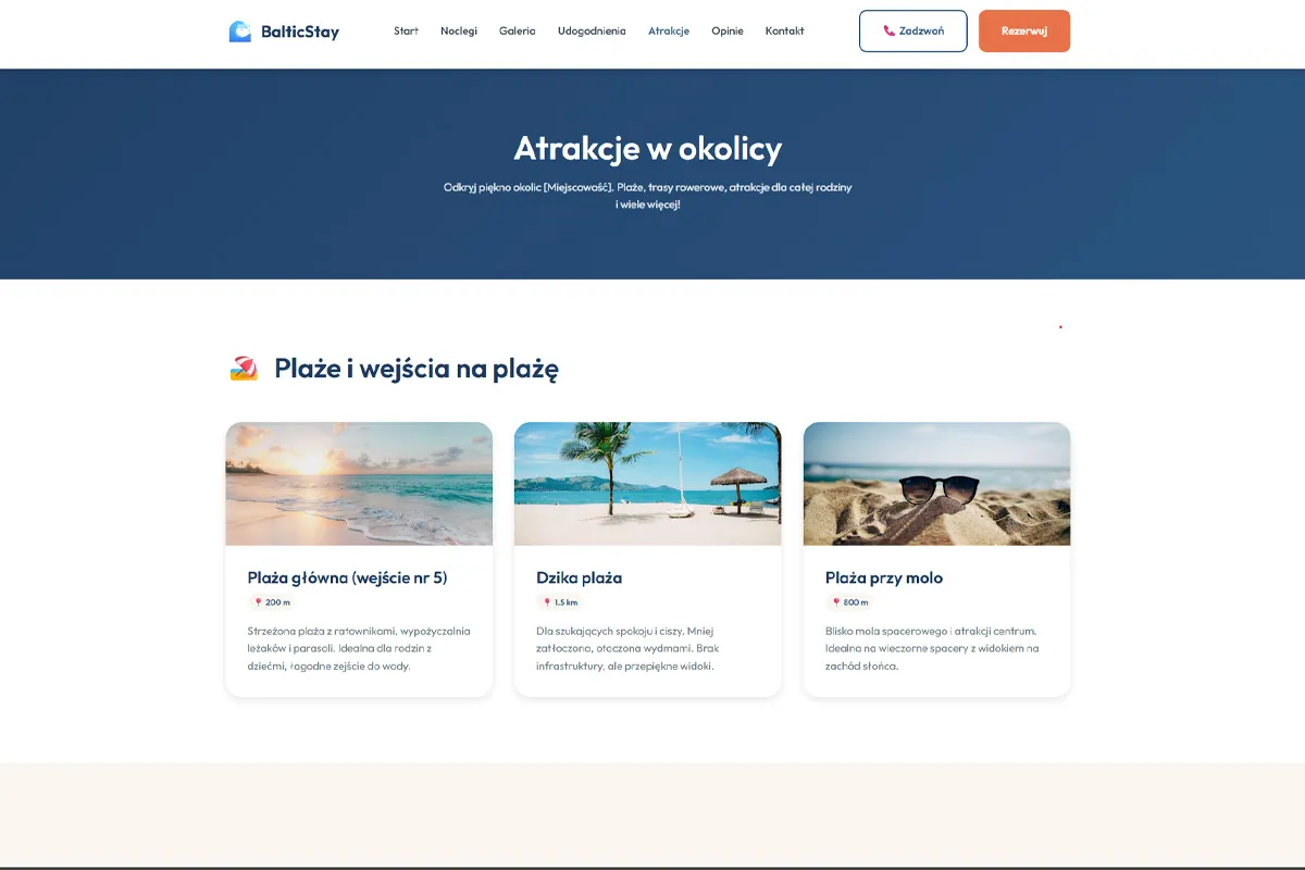 BalticStay - Local attractions