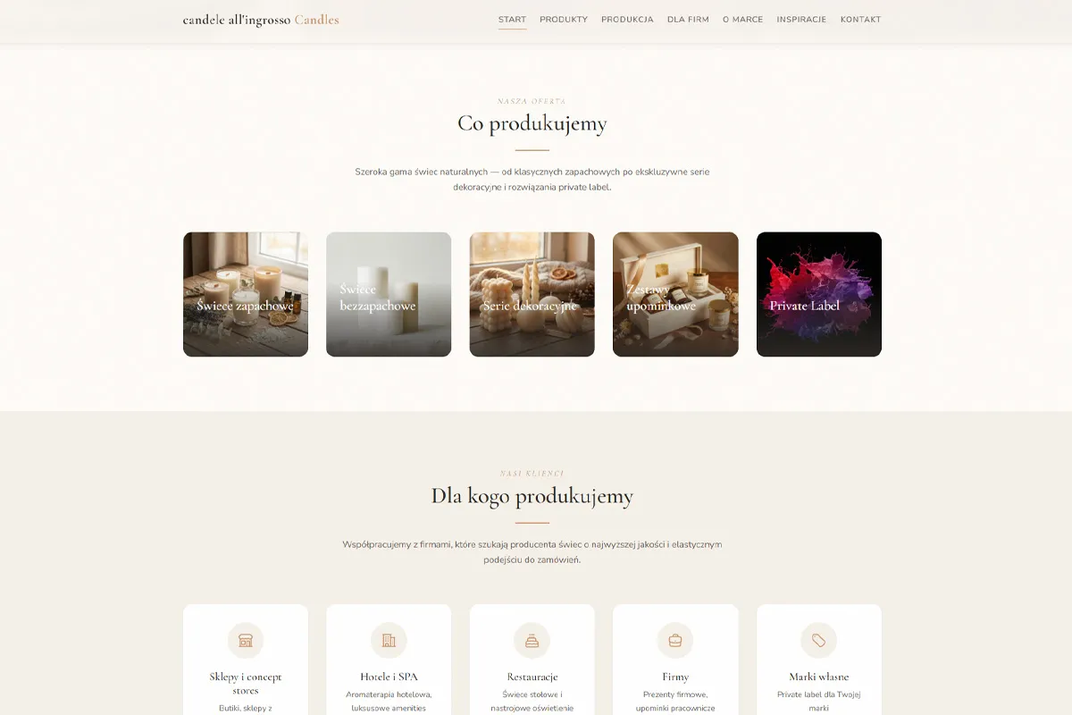 candele all'ingrosso - Products - details