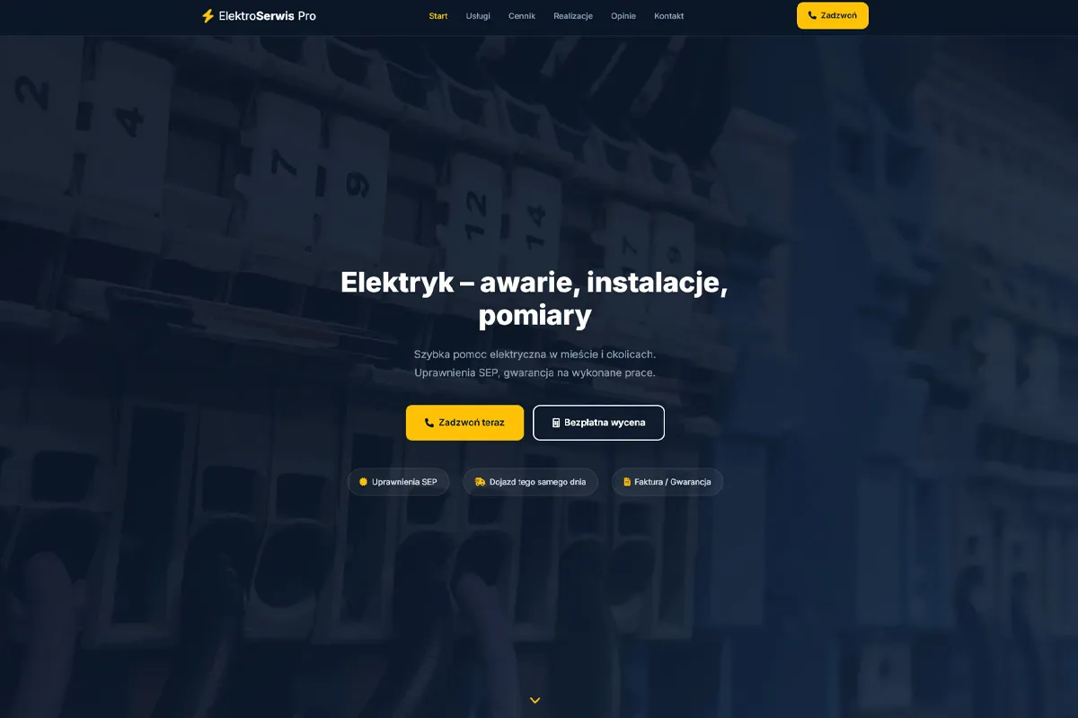 Handyman website FixMaster