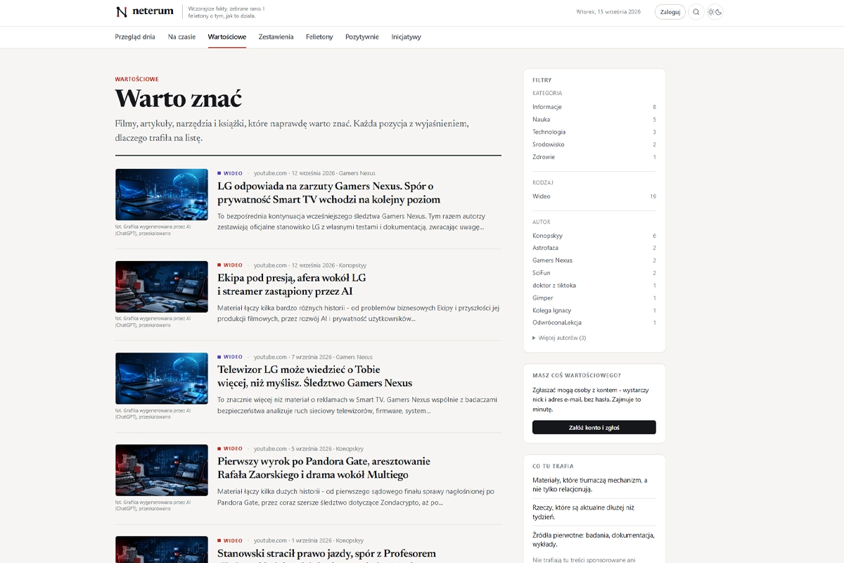 Portal informacyjny z pipeline'em AI pod nadzorem redakcyjnym - screenshot 2