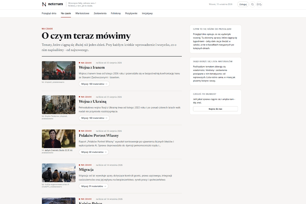 Portal informacyjny z pipeline'em AI pod nadzorem redakcyjnym - screenshot 3