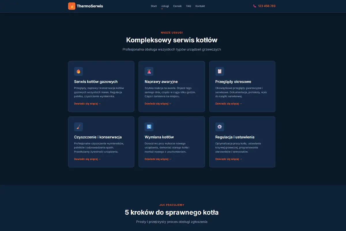 ThermoSerwis - Usługi serwisowe